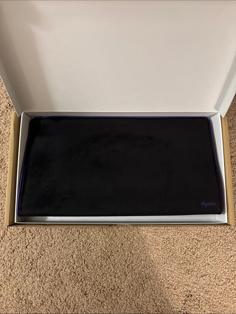 Dyson Storage Bag Black with Purple Trim